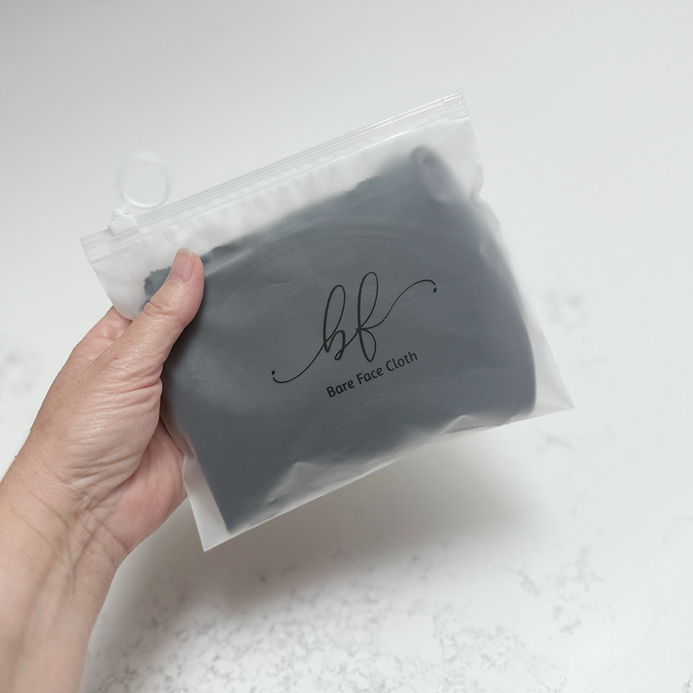 Bare Face makeup cloth with waterproof bag